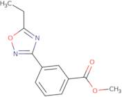 Methyl 3-(5-ethyl-1,2,4-oxadiazol-3-yl)benzoate