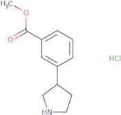 Methyl 3-(pyrrolidin-3-yl)benzoate hydrochloride