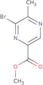 6-Bromo-5-methyl-pyrazine-2-carboxylic acid methyl ester