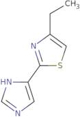 4-Ethyl-2-(1H-imidazol-4-yl)-1,3-thiazole