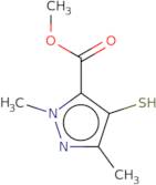 Methyl 1,3-dimethyl-4-sulfanyl-1H-pyrazole-5-carboxylate