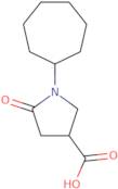 1-Cycloheptyl-5-oxopyrrolidine-3-carboxylic acid