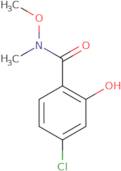 4-chloro-2-hydroxy-N-methoxy-N-methylbenzamide