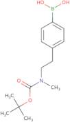 4-[2-(N-BOC-N-Methyl)aminoethyl]phenylboronic acid