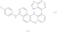 N1-(4-Chlorophenyl)-6-methyl-N5-[3-(9H-purin-6-yl)-2-pyridinyl]-1,5-isoquinolinediamine dihydrochloride
