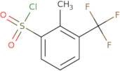 2-Methyl-3-(trifluoromethyl)benzenesulfonyl chloride