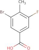 3-Bromo-5-fluoro-4-methylbenzoic acid