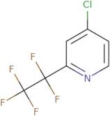 4-Chloro-2-(pentafluoroethyl)pyridine