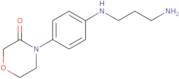 4-[4-[(3-Aminopropyl)amino]phenyl]-3-morpholinone