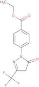 Ethyl 4-[5-oxo-3-(trifluoromethyl)-4,5-dihydro-1H-pyrazol-1-yl]benzoate
