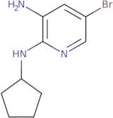 5-Bromo-2-N-cyclopentylpyridine-2,3-diamine