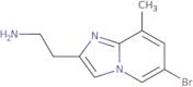 2-{6-Bromo-8-methylimidazo[1,2-a]pyridin-2-yl}ethan-1-amine