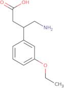 4-Amino-3-(3-ethoxyphenyl)butanoic acid