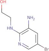 2-[(3-Amino-5-bromopyridin-2-yl)amino]ethan-1-ol