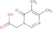 (4,5-Dimethyl-6-oxopyrimidin-1(6H)-yl)acetic acid