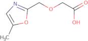 2-[(5-Methyl-1,3-oxazol-2-yl)methoxy]acetic acid