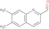 6,7-Dimethylquinoline-2-carbaldehyde