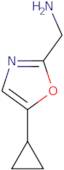 (5-Cyclopropyl-1,3-oxazol-2-yl)methanamine