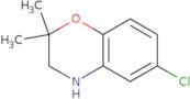 6-Chloro-2,2-dimethyl-3,4-dihydro-1,4-benzoxazine