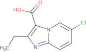 6-chloro-2-ethylimidazo[1,2-a]pyridine-3-carboxylic acid