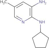 2-N-Cyclopentyl-5-methylpyridine-2,3-diamine