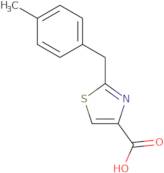 2-[(4-Methylphenyl)methyl]-1,3-thiazole-4-carboxylic acid