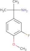 2-(3-Fluoro-4-methoxyphenyl)propan-2-amine