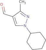 1-Cyclohexyl-3-methyl-1H-pyrazole-4-carbaldehyde