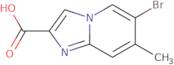 6-Bromo-7-methylimidazo[1,2-a]pyridine-2-carboxylic acid