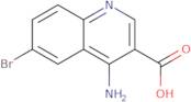 4-Amino-6-bromoquinoline-3-carboxylic acid