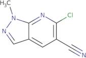 6-Chloro-1-methyl-1H-pyrazolo[3,4-b]pyridine-5-carbonitrile