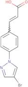 3-[4-(4-Bromo-1H-pyrazol-1-yl)phenyl]acrylic acid