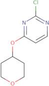 2-Chloro-4-(tetrahydro-2H-pyran-4-yloxy)pyrimidine