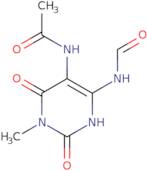 5-Acetylamino-6-formylamino-3-methyl-d3-uracil