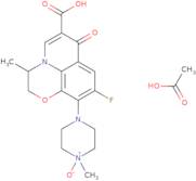 Ofloxacin N-oxide acetic acid salt