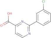 2-(3-Chlorophenyl)pyrimidine-4-carboxylic acid