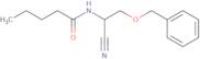 3-Benzyloxy-α-(N-butyryl-d3)-aminopropionitrile