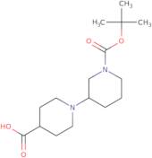 1'-(tert-Butoxycarbonyl)-1,3'-bipiperidine-4-carboxylic acid