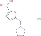 5-(1-Pyrrolidinylmethyl)-2-furoic acid hydrochloride