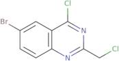 6-Bromo-4-chloro-2-(chloromethyl)quinazoline