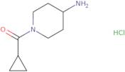 (4-Aminopiperidin-1-yl)(cyclopropyl)methanone hydrochloride