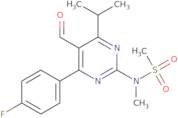 N-(4-(4-Fluorophenyl)-5-formyl-6-isopropylpyrimidin-2-yl)-N-methylmethanesulfonamide-d6