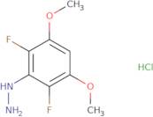 (2,6-Difluoro-3,5-dimethoxyphenyl)hydrazine hydrochloride