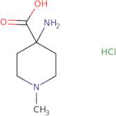 4-Amino-1-methylpiperidine-4-carboxylic acid hydrochloride