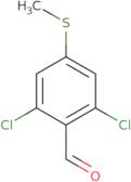 2,6-Dichloro-4-(methylthio)benzaldehyde