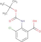 2-(Boc)amino-3-chlorobenzoic acid