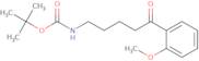 tert-Butyl N-[5-(2-methoxyphenyl)-5-oxopentyl]carbamate