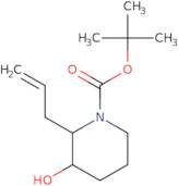 Cis-Tert-Butyl 2-Allyl-3-Hydroxypiperidine-1-Carboxylate