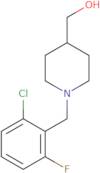 [1-(2-Chloro-6-fluoro-benzyl)-piperidin-4-yl]-methanol