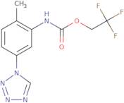 2,2,2-Trifluoroethyl N-[2-methyl-5-(1H-1,2,3,4-tetrazol-1-yl)phenyl]carbamate